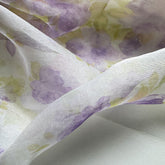 Organza Crepe Sheer Fabric Dress